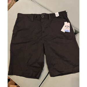 Men's Billabong Black Flat Front Shorts Waist 36